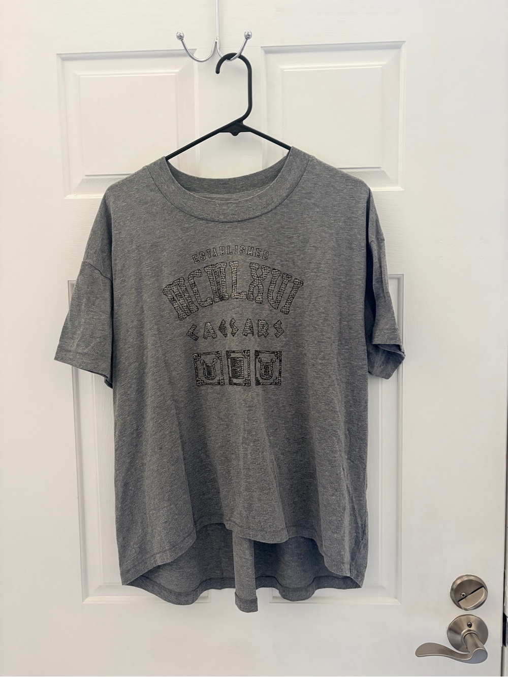 Caesars Grey Crew Neck Tee